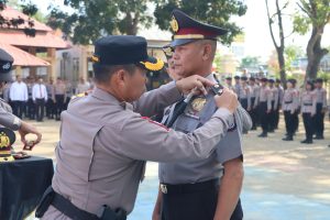 Kompol Hajairin Mendapatkan Kenaikan Pangkat Pengabdian Polri, Jelang Pensiun