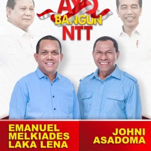 Ketua Umum DPP Gerindra Tegaskan Dukungan untuk Melki-Johni di Pilgub NTT Meski dalam Gerek Senyap