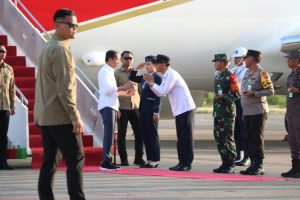 Presiden Republik Indonesia, Ir. H. Joko Widodo beserta rombongan melakukan kunjungan kerja di NTT